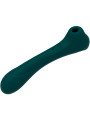 VIBRADOR SUCCIONADOR CLITORIS 10 FUNCIONES VERDE DE LA MARCA ALIVE