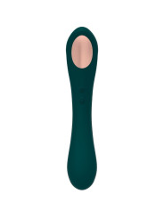 VIBRADOR SUCCIONADOR CLITORIS 10 FUNCIONES VERDE DE LA MARCA ALIVE