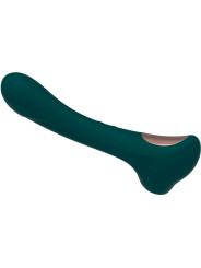 VIBRADOR SUCCIONADOR CLITORIS 10 FUNCIONES VERDE DE LA MARCA ALIVE