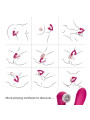 ESTIMULADOR CLITORIS CON SUCCIÓN Y VIBRACIÓN ARMONY FUCSIA DE LA MARCA ARMONY STIMULATORS