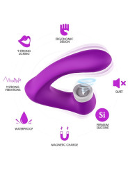 ESTIMULADOR CLITORIS CON SUCCIÓN Y VIBRACIÓN ARMONY VIOLETA DE LA MARCA ARMONY STIMULATORS