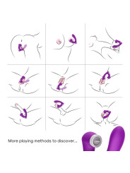 ESTIMULADOR CLITORIS CON SUCCIÓN Y VIBRACIÓN ARMONY VIOLETA DE LA MARCA ARMONY STIMULATORS