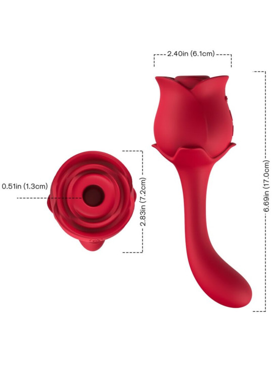 SUCCIONADOR CLITORIS ARMONY 10 MODOS VIBRACIÓN Y SUCCIÓN DE LA MARCA ARMONY STIMULATORS