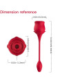 VIBRADOR SUCCIONADOR DE CLÍTORIS 10 MODOS ROSA ARMONY DE LA MARCA ARMONY STIMULATORS