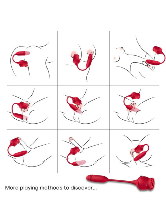 SUCCIONADOR CLITORIS VIBRADOR ROSA 10 MODOS ARMONY DE LA MARCA ARMONY STIMULATORS