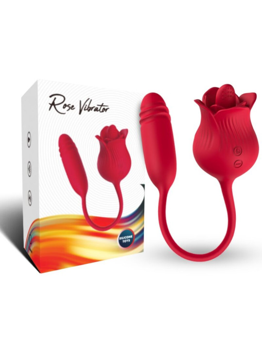 SUCCIONADOR CLITORIS 10 MODOS VIBRACIÓN Y LENGUA ROSELIP DE LA MARCA ARMONY STIMULATORS
