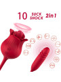 SUCCIONADOR CLITORIS 10 MODOS VIBRACIÓN Y LENGUA ROSELIP DE LA MARCA ARMONY STIMULATORS