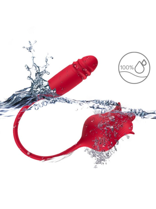 SUCCIONADOR CLITORIS 10 MODOS VIBRACIÓN Y LENGUA ROSELIP DE LA MARCA ARMONY STIMULATORS