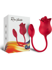 ROSA VIBRADOR SUCCIONADOR CLÍTORIS 10 MODOS SILICONA DE LA MARCA ARMONY STIMULATORS