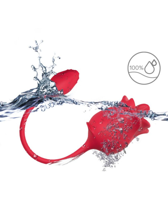 VIBRADOR SUCCIÓN ROSA 10 MODOS CON HUEVO VIBRADOR DE LA MARCA ARMONY STIMULATORS
