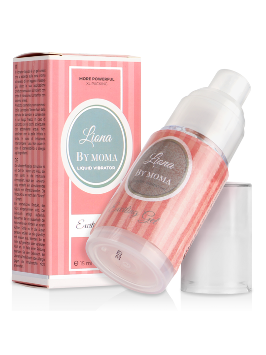 GEL VIBRADOR LÍQUIDO ESTIMULANTE 15 ML LIONA BY MOMA DE LA MARCA LIONA BY MOMA