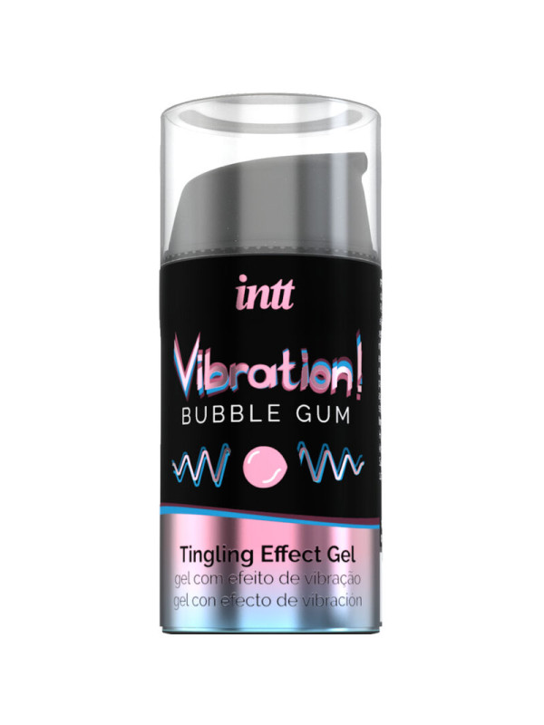 GEL ESTIMULANTE VIBRADOR SABOR CHICLE 15ML DE LA MARCA INTT UNISEX AROUSAL GEL