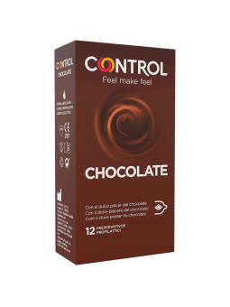 PRESERVATIVOS SABOR CHOCOLATE 12 UNIDADES SEX SENSES DE LA MARCA CONTROL CONDOMS