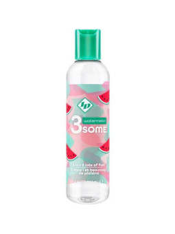 LUBRICANTE SABOR SANDÍA 4 FL OZ 3 EN 1 DE LA MARCA ID 3SOME