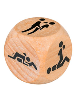 DADO KAMASUTRA 6 POSICIONES GET LUCKY MADERA DE LA MARCA ALIVE