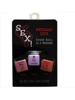 DADOS SEXUALES VIBRANTES PARA PAREJAS DE LA MARCA KHEPER GAMES