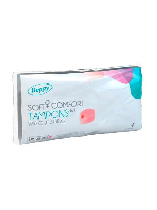 TAMPONES BEPPY SOFT COMFORT SIN HILO 4 UDS DE LA MARCA BEPPY