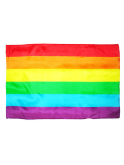BANDERA GRANDE LGBT DE LA MARCA PRIDE
