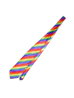 CORBATA BANDERA LGBT DE LA MARCA PRIDE