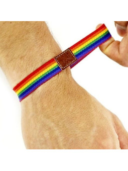 PULSERA CHICO GOMA LUJO ORGULLO DE LA MARCA PRIDE