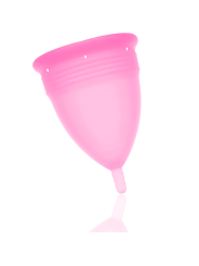 COPA MENSTRUAL SILICONA FDA TALLA S - STERCUP ROSA DE LA MARCA STERCUP