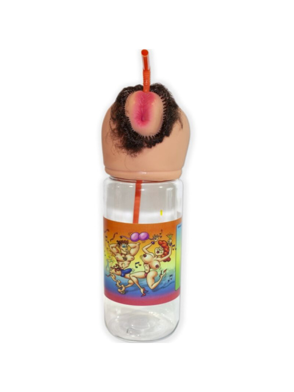 BOTELLA LABIOS BOOB FLESH 750 ML PARA FIESTAS DE LA MARCA DIABLO PICANTE