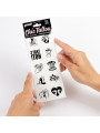 SET 10 TATTOOS TEMPORALES KINKY COLLECTION SEXY DE LA MARCA SECRETPLAY