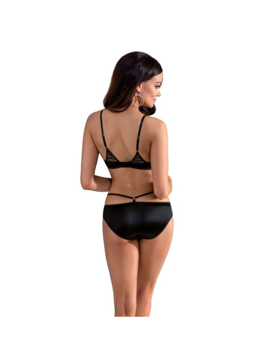 SET BIKINI LARA LENCERÍA SEXY NEGRO S/M DE LA MARCA CASMIR