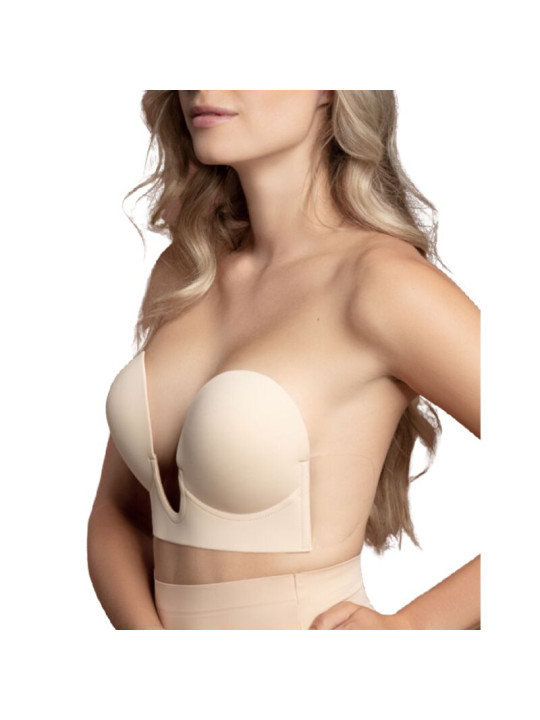 SUJETADOR ADHESIVO SIN TIRANTES NEGRO COPA A DE LA MARCA BYE BRA - BRAS