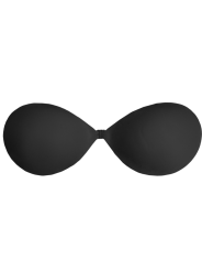 SUJETADOR INVISIBLE ADHESIVO SIN TIRANTAS NEGRO DE LA MARCA BYE BRA - BRAS