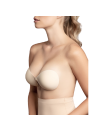 SUJETADOR INVISIBLE ADHESIVO SIN TIRANTAS NEGRO DE LA MARCA BYE BRA - BRAS