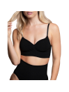 SUJETADOR SIN COSTURAS CONTROL MEDIO NEGRO TALLA S DE LA MARCA BYE BRA - BRAS