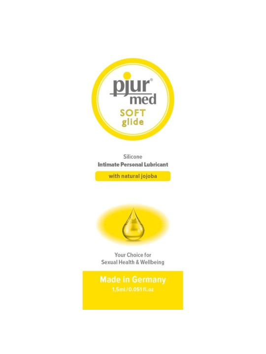 LUBRICANTE SILICONA JOJOBA PIEL SENSIBLE 1.5 ML DE LA MARCA PJUR