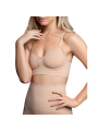 SUJETADOR SIN COSTURAS CONTROL MEDIO NEGRO TALLA S DE LA MARCA BYE BRA - BRAS