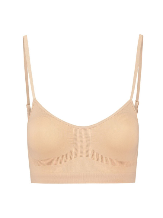 SUJETADOR SIN COSTURAS CONTROL MEDIO NEGRO TALLA S DE LA MARCA BYE BRA - BRAS