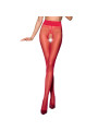 MEDIAS DE RED NEGRAS 20 DEN CON ABERTURA ENTREPIERNA DE LA MARCA PASSION WOMAN GARTER & STOCK