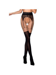 MEDIAS CON LIGUERO ROJO 20/40 DEN - TIOPEN 003 DE LA MARCA PASSION WOMAN GARTER & STOCK