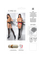 MEDIAS CON LIGUERO ROJO 20/40 DEN - TIOPEN 003 DE LA MARCA PASSION WOMAN GARTER & STOCK