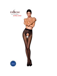 MEDIAS ELEGANTES BLANCAS 30 DEN CON BRAGA DECORATIVA DE LA MARCA PASSION WOMAN GARTER & STOCK