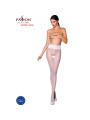 MEDIAS ELEGANTES CON ENCAJE BLANCO 30 DEN DE LA MARCA PASSION WOMAN GARTER & STOCK