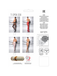 MEDIAS ELEGANTES CON ENCAJE BLANCO 30 DEN DE LA MARCA PASSION WOMAN GARTER & STOCK