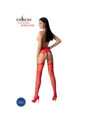 MEDIAS CON LIGUERO NEGRO PASSION TALLA ÚNICA DE LA MARCA PASSION WOMAN GARTER & STOCK