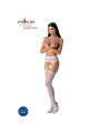 MEDIAS CON LIGUERO NEGRO PASSION TALLA ÚNICA DE LA MARCA PASSION WOMAN GARTER & STOCK