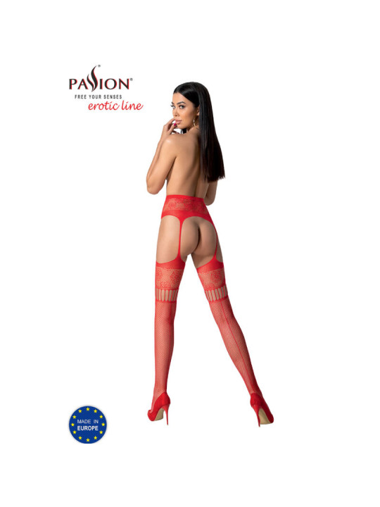 MEDIAS CON LIGUERO NEGRO PASSION TALLA ÚNICA DE LA MARCA PASSION WOMAN GARTER & STOCK