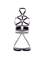 ARNES BODY CUERO VEGANO NEGRO CON TACHUELAS TALLA S DE LA MARCA LEG AVENUE KINK