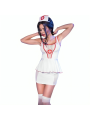 CONJUNTO ENFERMERA LACTANCIA TOP Y FALDA S/M DE LA MARCA CHILIROSE COSTUMES