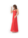 BABYDOLL LARGO ROJO ENCANTADOR CON ENCAJE S/M DE LA MARCA CHILIROSE BABYDOLLS
