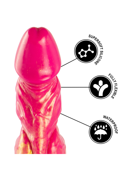 DILDO CERBERUS SILICONA MITOLÓGICO EPIC CYBERSILICOCK DE LA MARCA EPIC
