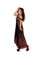 BABYDOLL LARGO ROSA ENCANTADOR CON ENCAJE S/M DE LA MARCA CHILIROSE BABYDOLLS