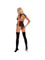 BODY NEGRO TRANSPARENTE LIVCO CORSETTI CON ENCAJE DE LA MARCA LIVCO CORSETTI BODIES
